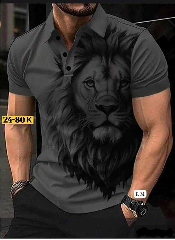 футболка для мужчин хб,мужская рубашка поло с принтом,футболка поло мужская,футболки мужские с принтом,футболка для мужественных образов с королем