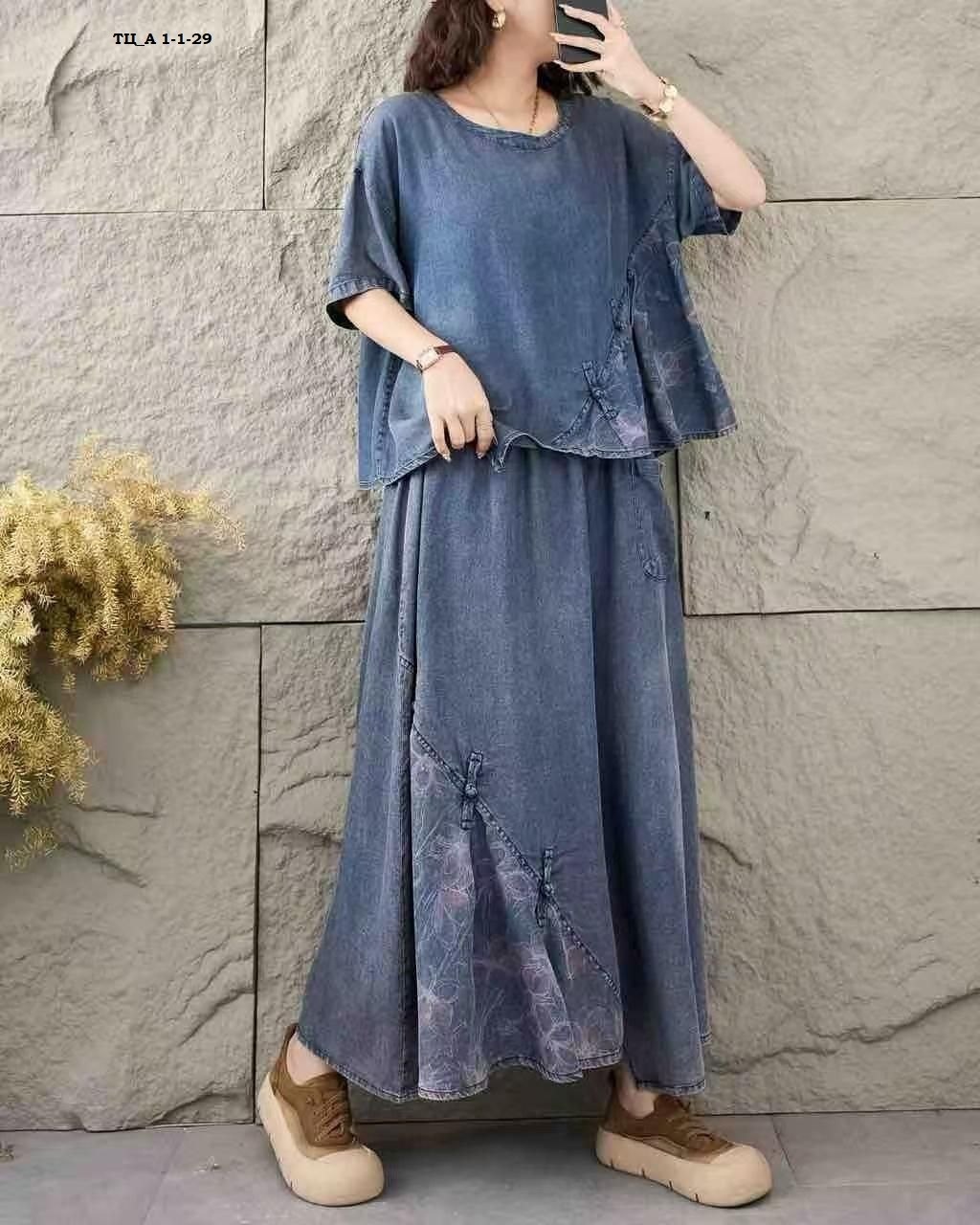 женские джинсовые костюмы max lulu,стиль бохо,одежда для женщин в стиле бохо,одежда для женщин,платье в стиле бохо