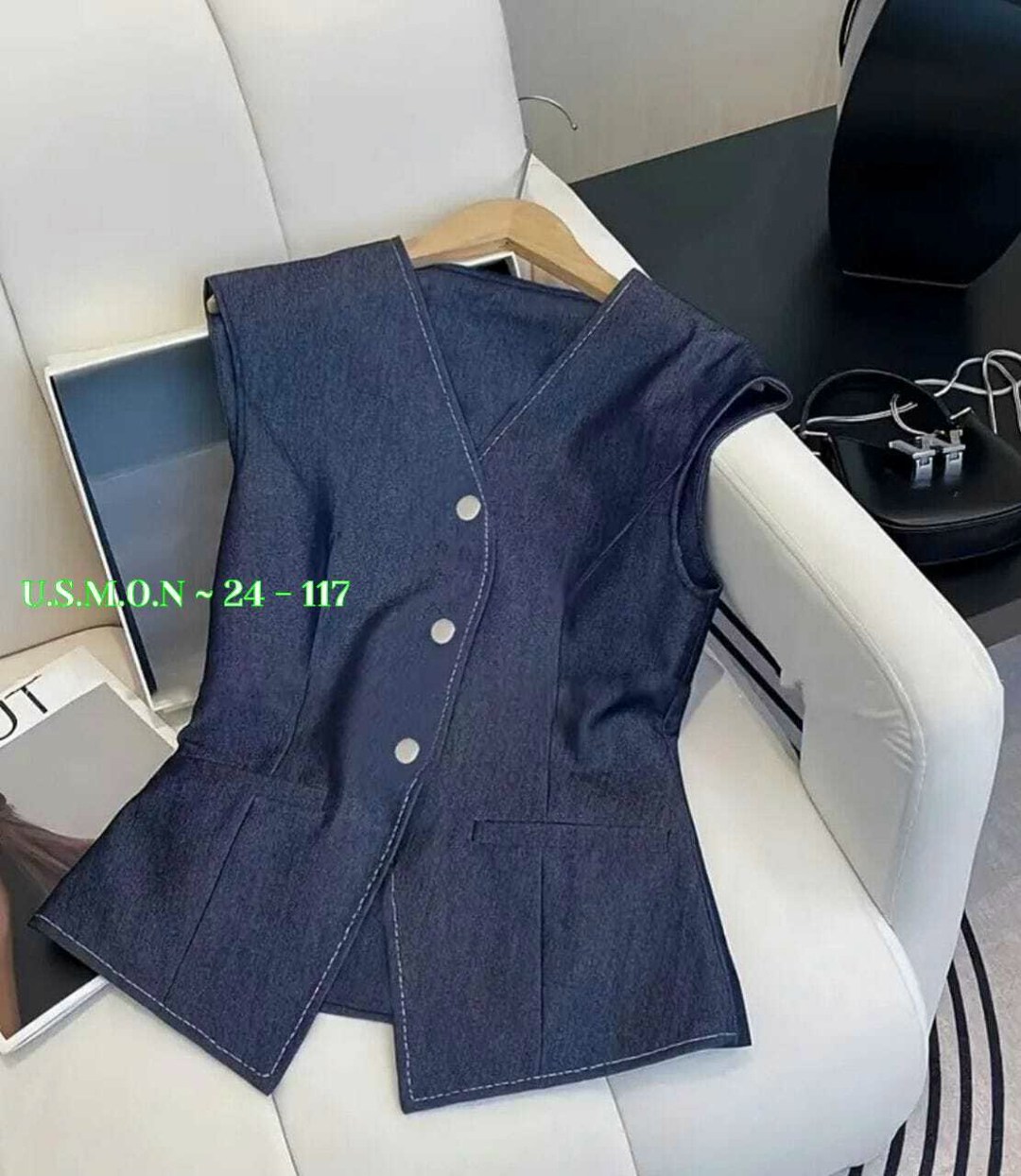 джинсовый костюм брючный палаццо с жилетом vera nova,костюм с жилетом,джинсовые костюмы женские,брючные костюмы женские,жилет и брюки