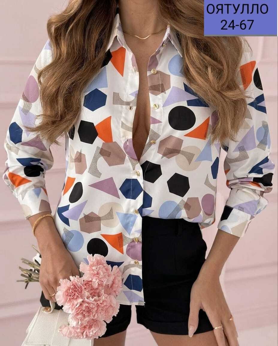 рубашка женская,блуза с геометрическим принтом,стильная блузка,блузка женская,блуза женская