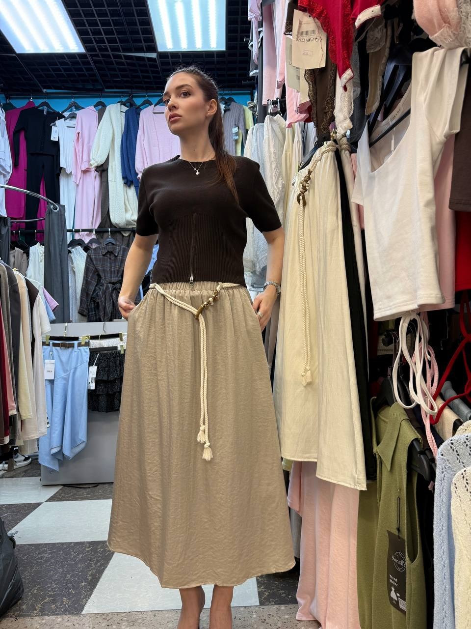 длинная юбка,юбка,льняная юбка,юбка миди,женская длинная юбка