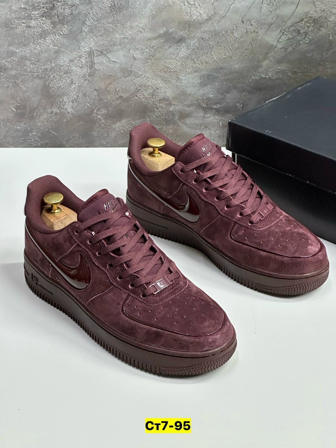 nike air force 1 low цвет бордовый,,nike air force 1 '07,кроссовки nike air force 1 low цвет бордовый,nike air force 1 low