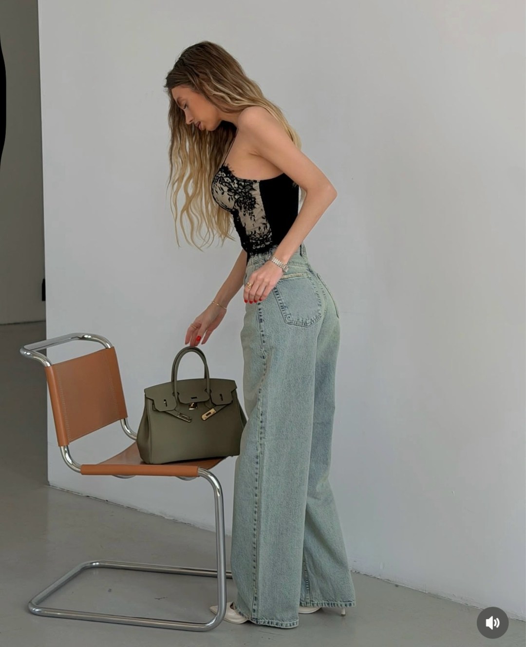 стильная одежда,джинсы широкие,женские джинсы,одежда женская