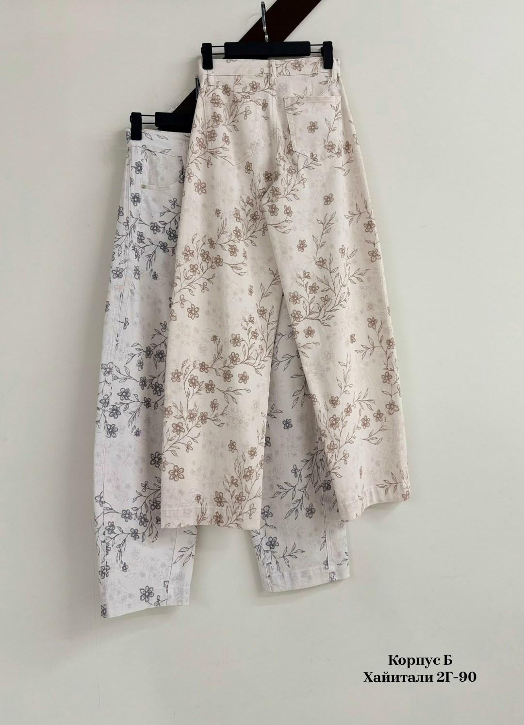 брюки для девочек,брюки с принтом,белые брюки,широкие брюки,брюки с широкими штанинами