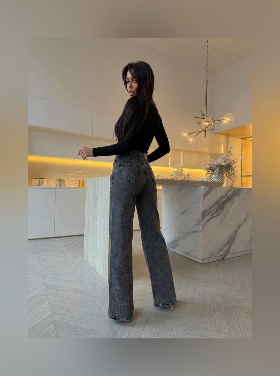 джинсы modam прямые с высокой посадкой,джинсы женские серые,джинсы серые широкие,джинсы 2026 женские,женские джинсы