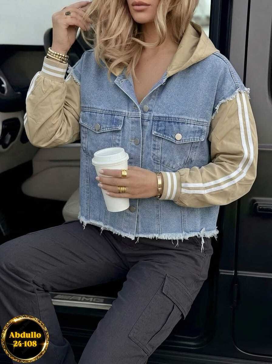 куртка женская джинсовая,джинсовая куртка,стильная джинсовая куртка,куртка джинсовая с капюшоном,джинсовки больших размеров