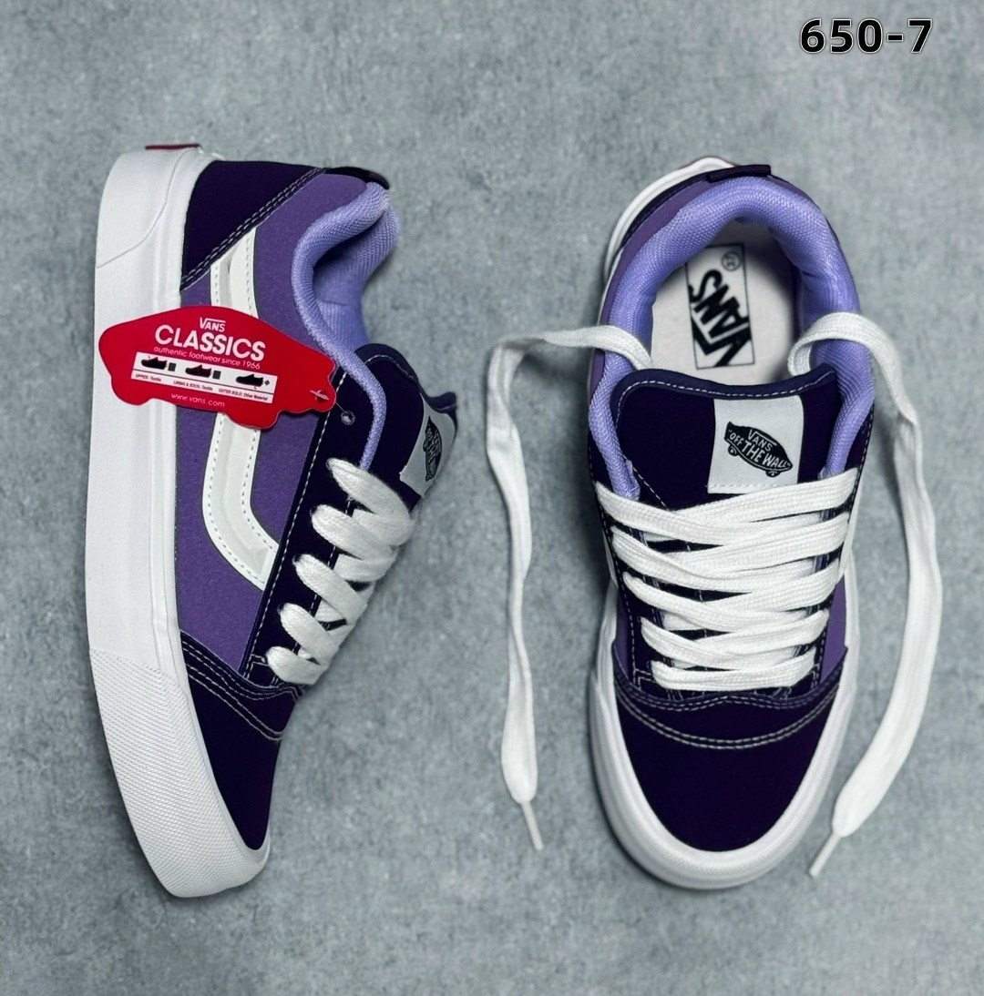 ,vans knu skool purple,кеды vans knu skool vn0009qcb9p,кеды vans knu skool black purple,кеды vans