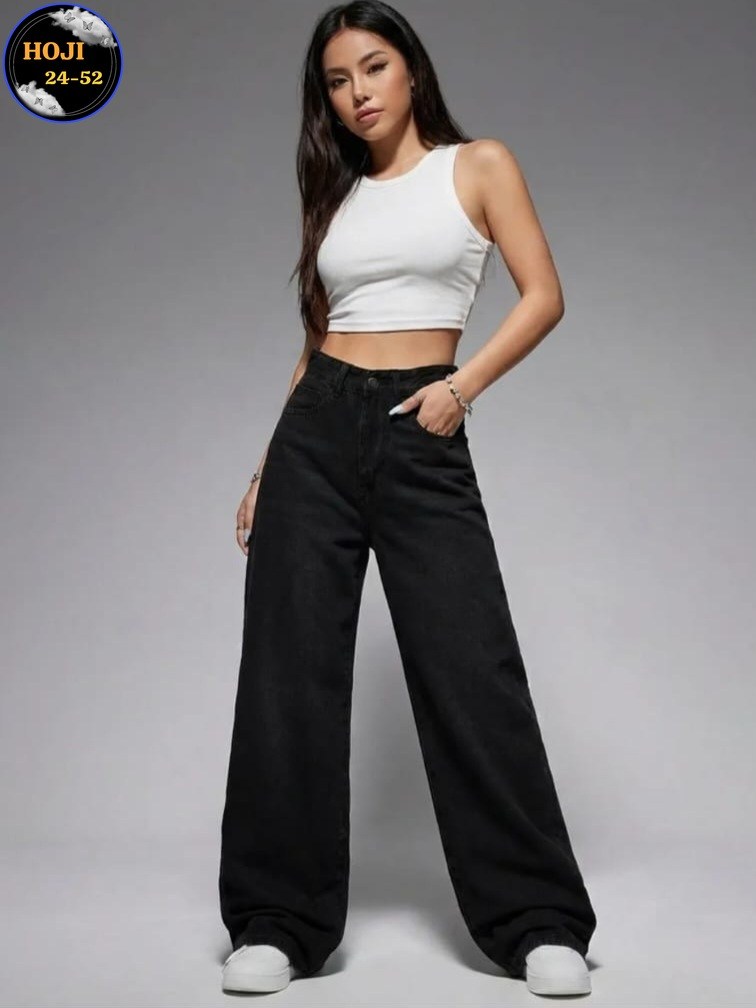 джинсы широкие,джинсы широкие женские,широкие джинсы трубы,широкие джинсы черные,черные джинсы женские