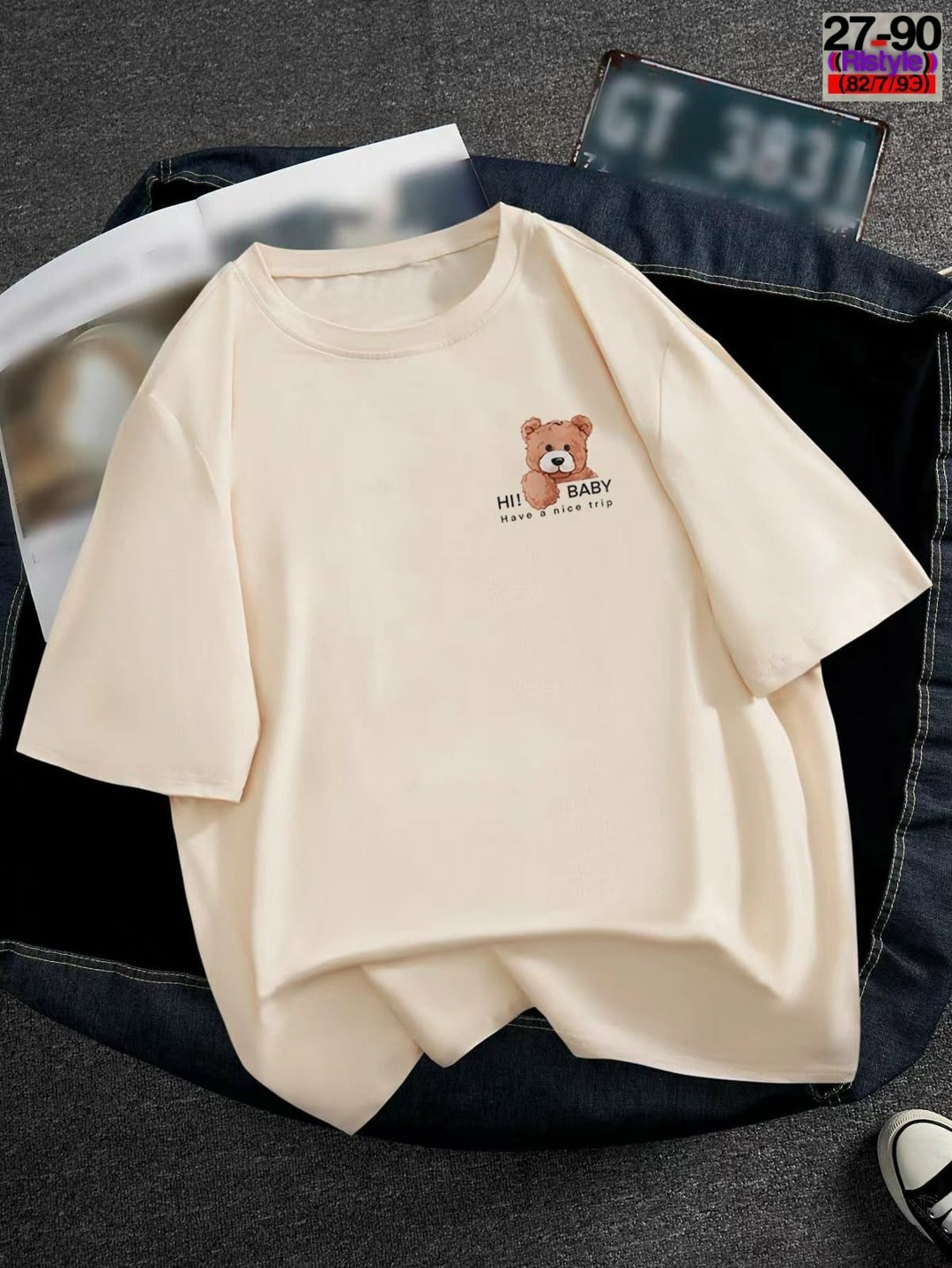 футболка,зеленая футболка,футболка с принтом медведей,футболка с принтом