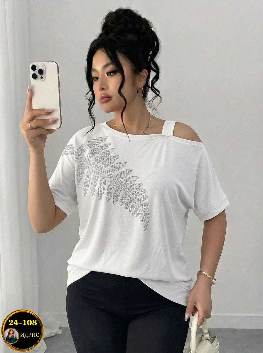 футболки женские больших размеров,футболки женская,футболка со стразами,женская кофта,