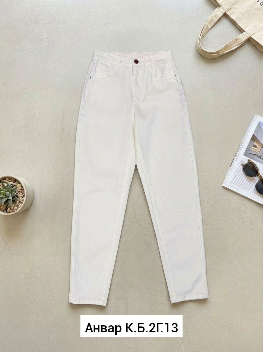 женские белые джинсы,джинсы белые,белые джинсы мом,джинсы женские с высокой посадкой белые,джинсы брюки