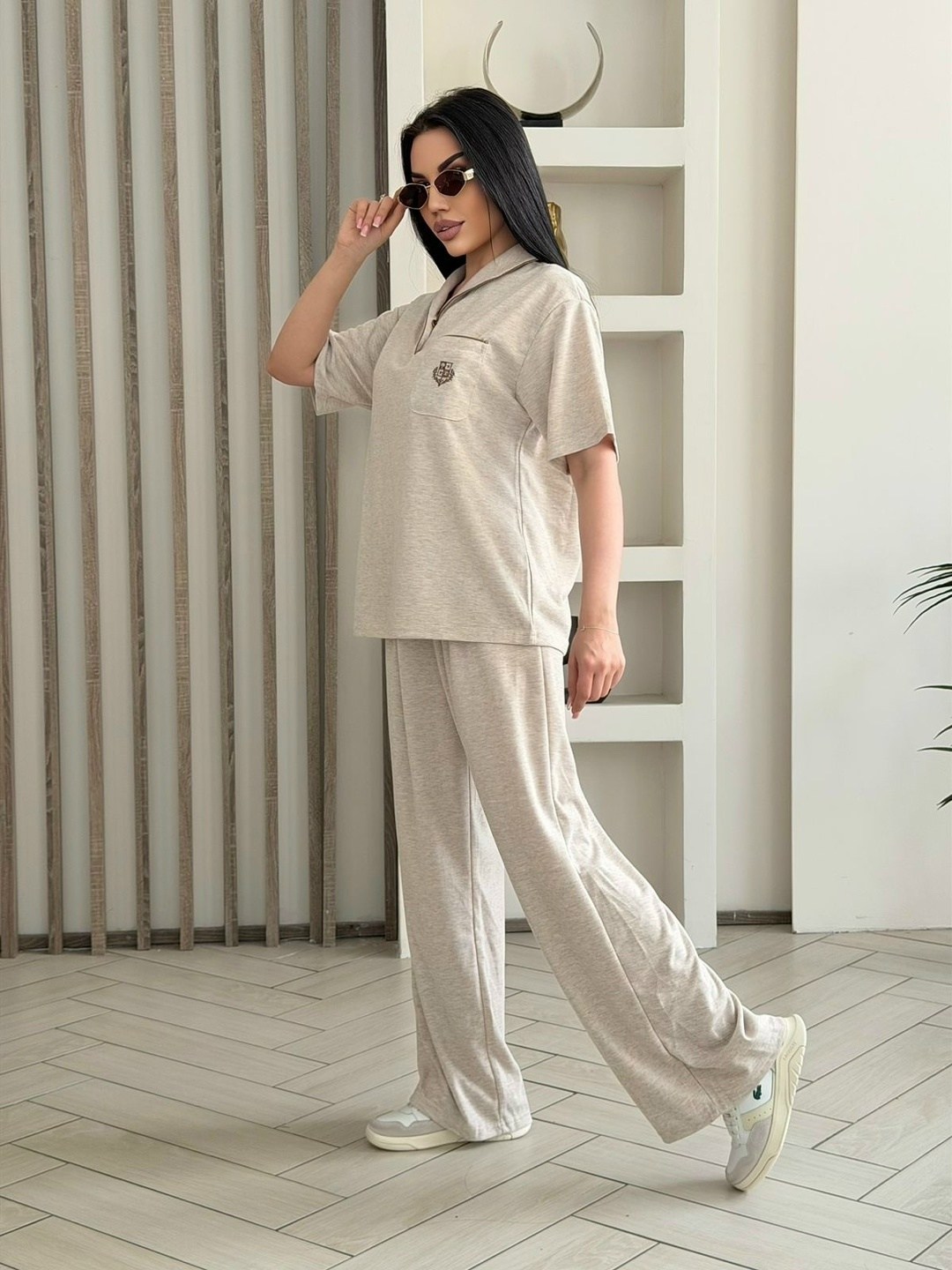 трикотажные костюмы,стильные костюмы,женский костюм,женский трикотажный костюм,костюм бежевый