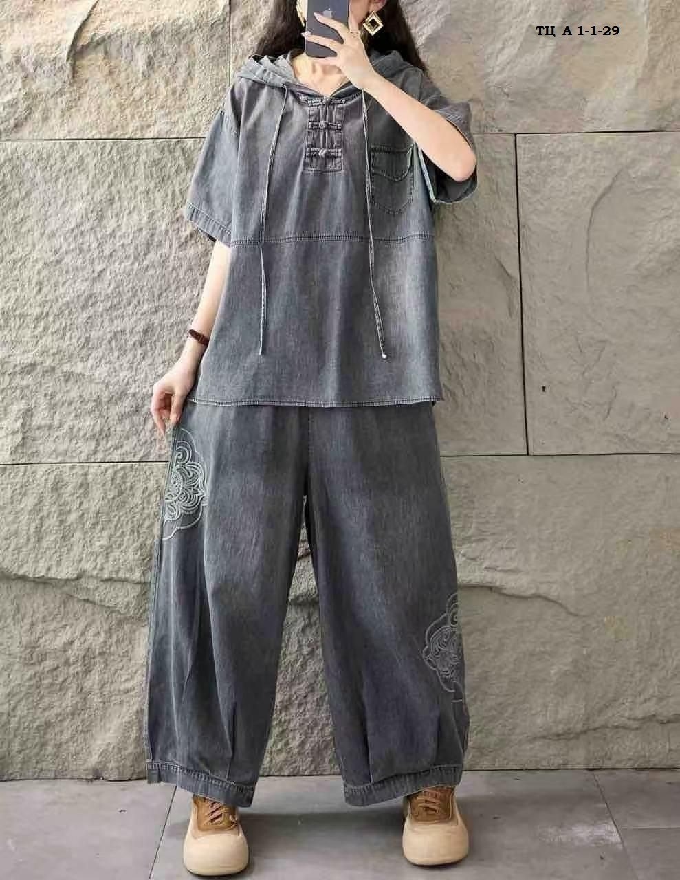летний женский джинсовый костюм из двух предметов,джинсовый костюм женский,женский джинсовый костюм из 2 предметов,джинсовый костюм,женский повседневный джинсовый костюм для женщин из двух предметов