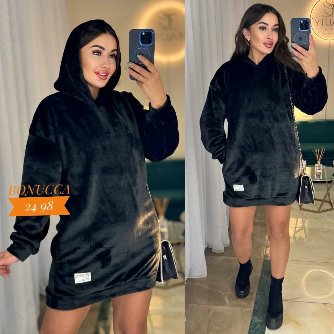 платье с капюшоном теплое,туника женская с капюшоном,платье с капюшоном,платье худи теплое,платье туника теплая