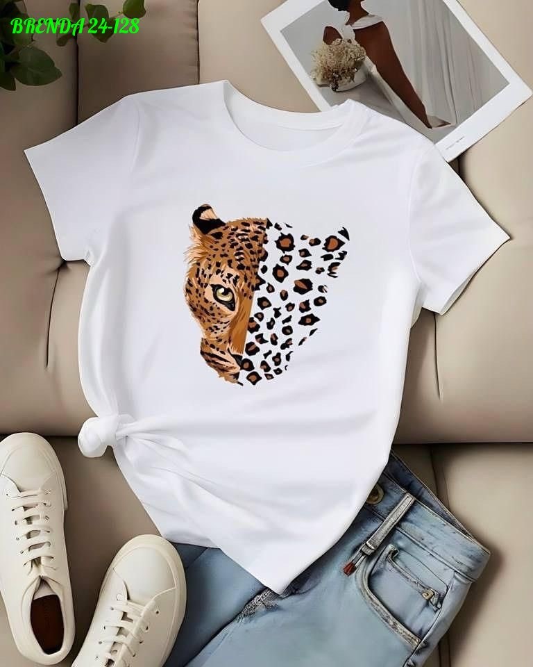 футболка с леопардом стильмакс цвет черный,футболка с леопардом стильмакс,футболка с леопардовым принтом,футболка с леопардом стильмакс 378718530,футболка с леопардом