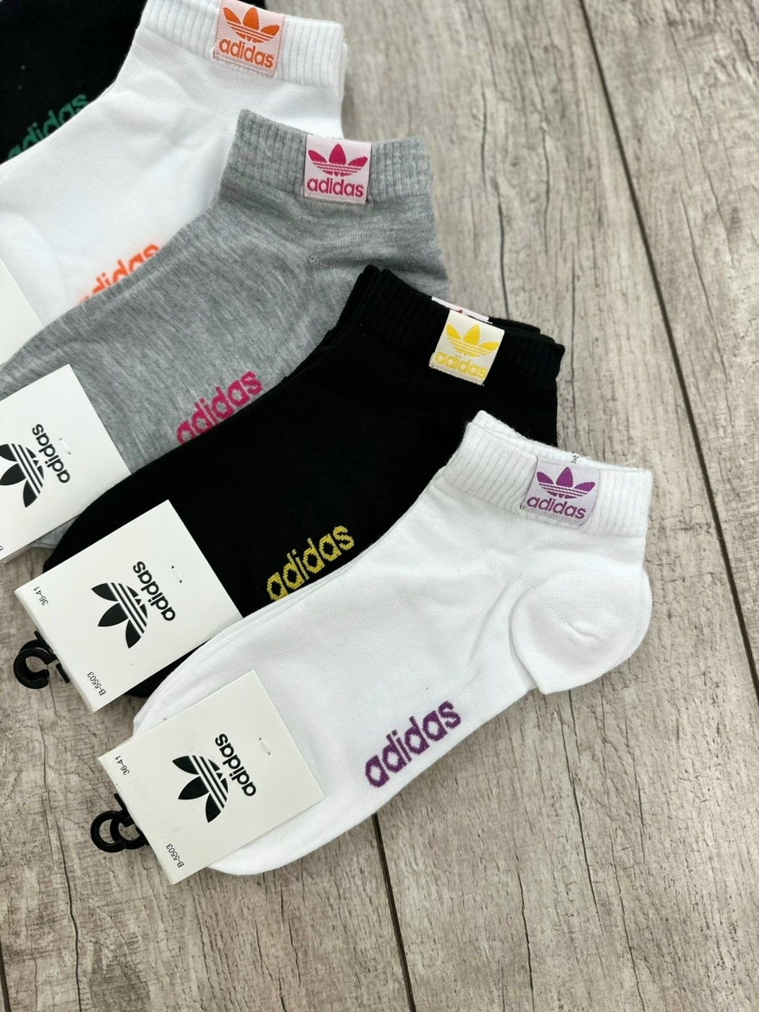 носки женские adidas,носки короткие набор 5 пар,комплект носков adidas,носки адидас,носки женские