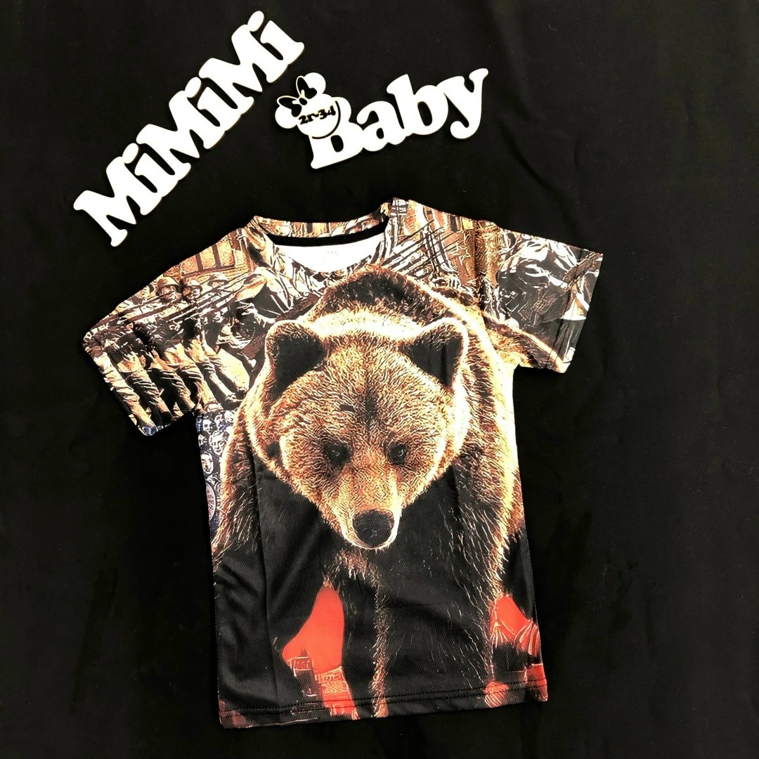 футболка медведи,футболка с медведем мужская,футболки для детей,футболка мишка,детская футболка медведь