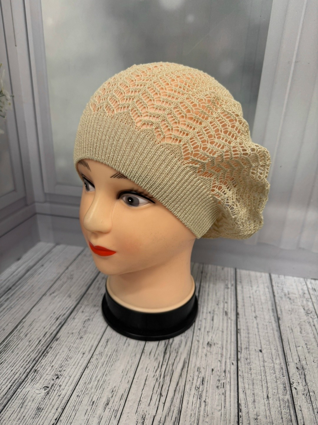 шапка для женщин,шапка платок,женская шапка,берет летний,женский берет
