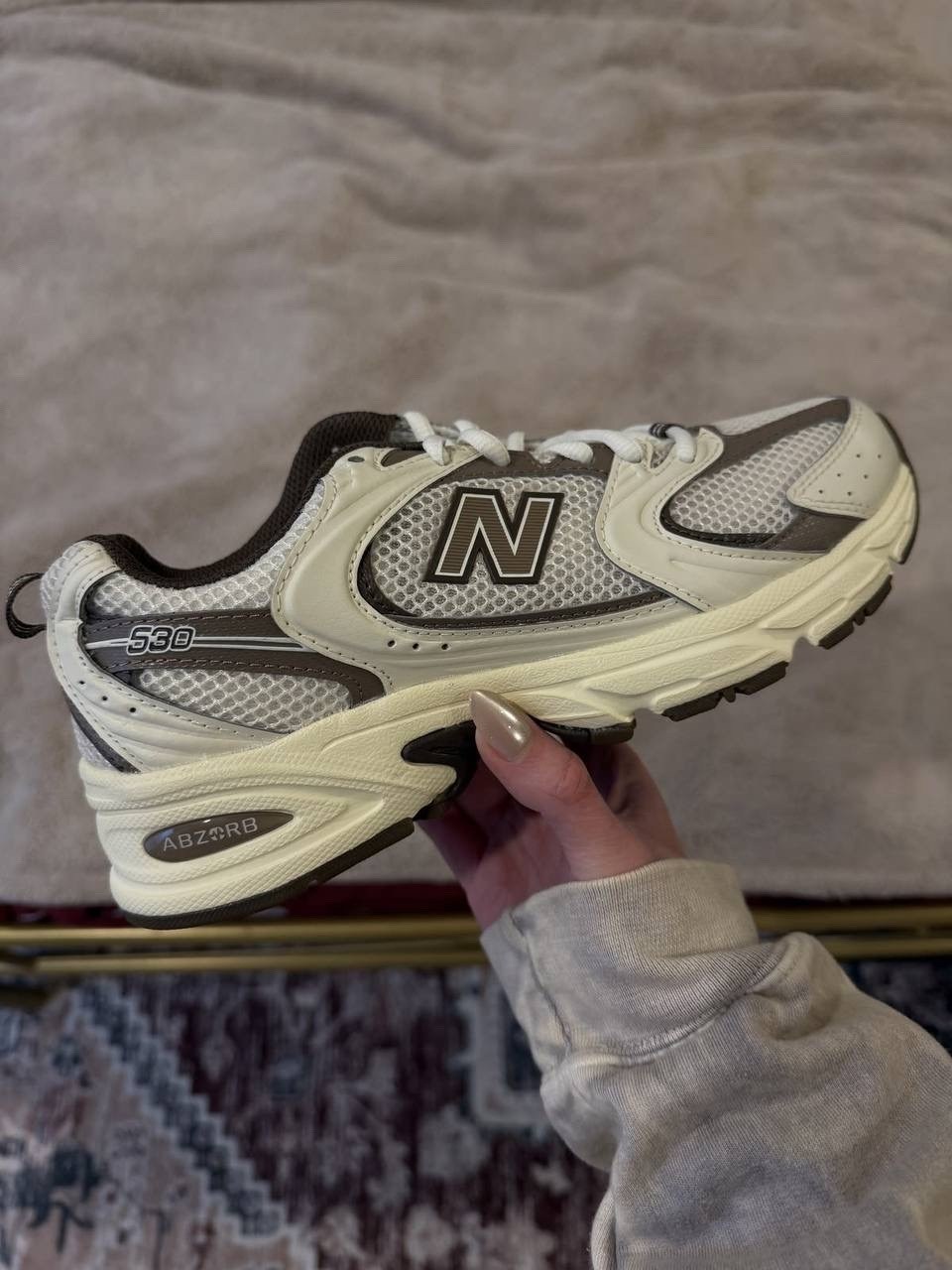 кроссовки new balance 530 cream beige,кроссовки new balance 530,new balance 530 beige,нью бэланс 530 бежевые,кроссовки 530 new balance бежевый