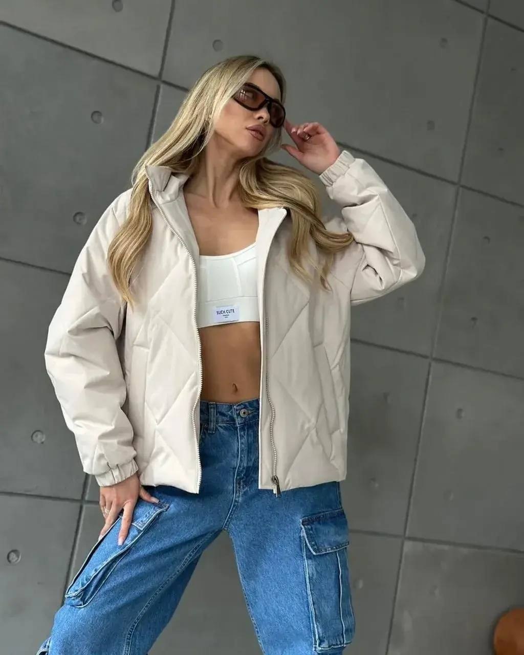 куртка весенняя короткая с капюшоном оверсайз,куртка женская,белая куртка женская,куртка демисезонная,куртка оверсайз