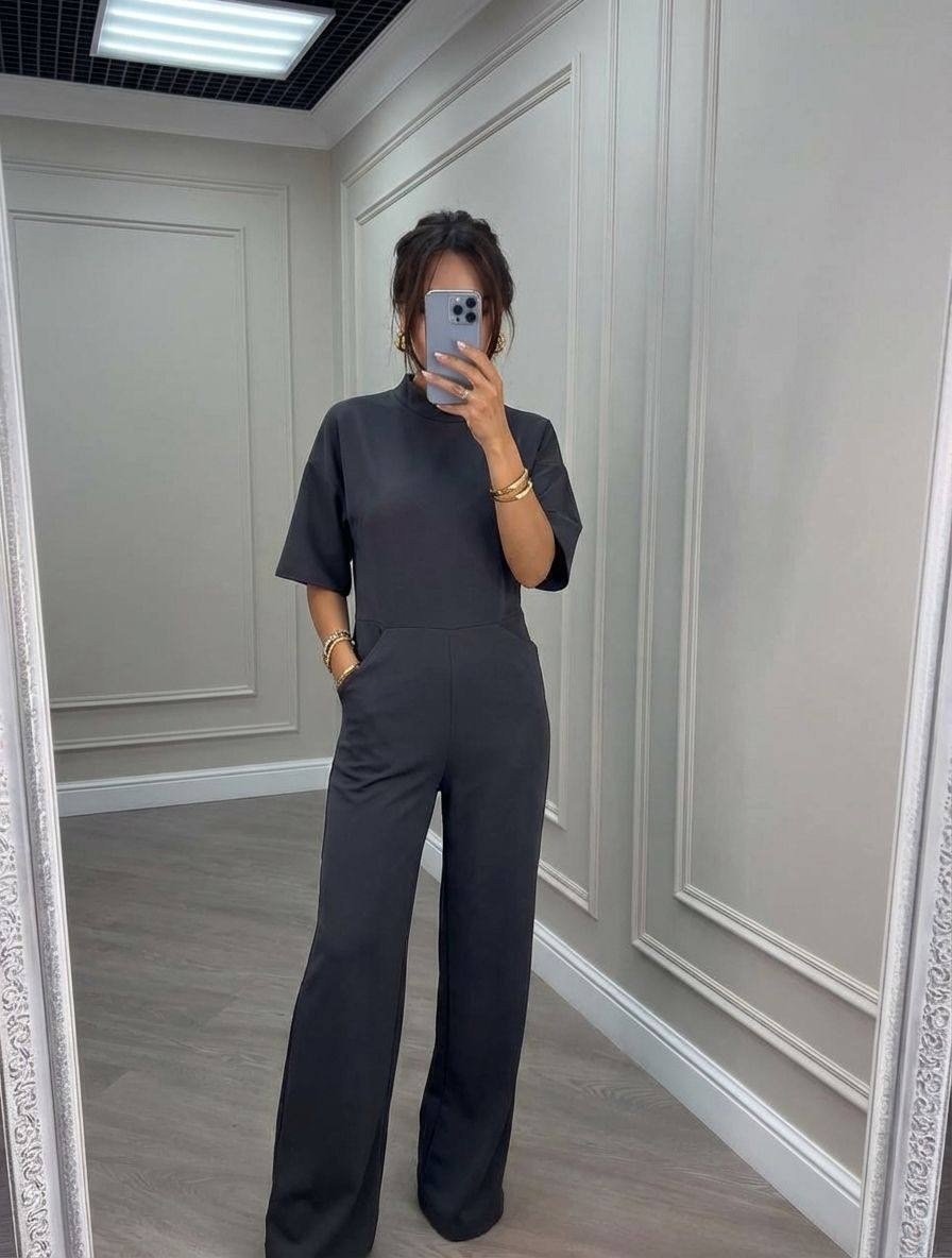 женские комбинезоны,элегантный комбинезон,женский брючный комбинезон,брючный костюм женский,классический комбинезон