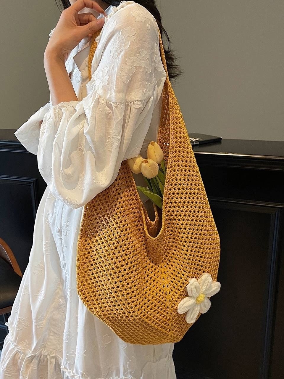 женская вязаная сумка,сумка плетенная,вязаная сумка,плетеная сумка,сумка летняя пляжная