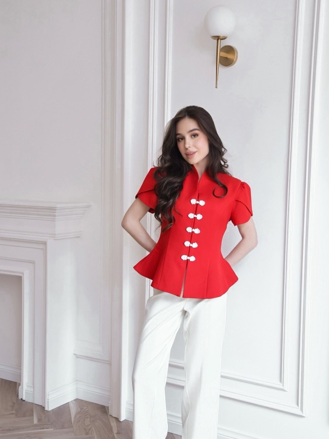 жакет с баской,жакеты,жакет женский,жакет "коралловый" с баской,костюм