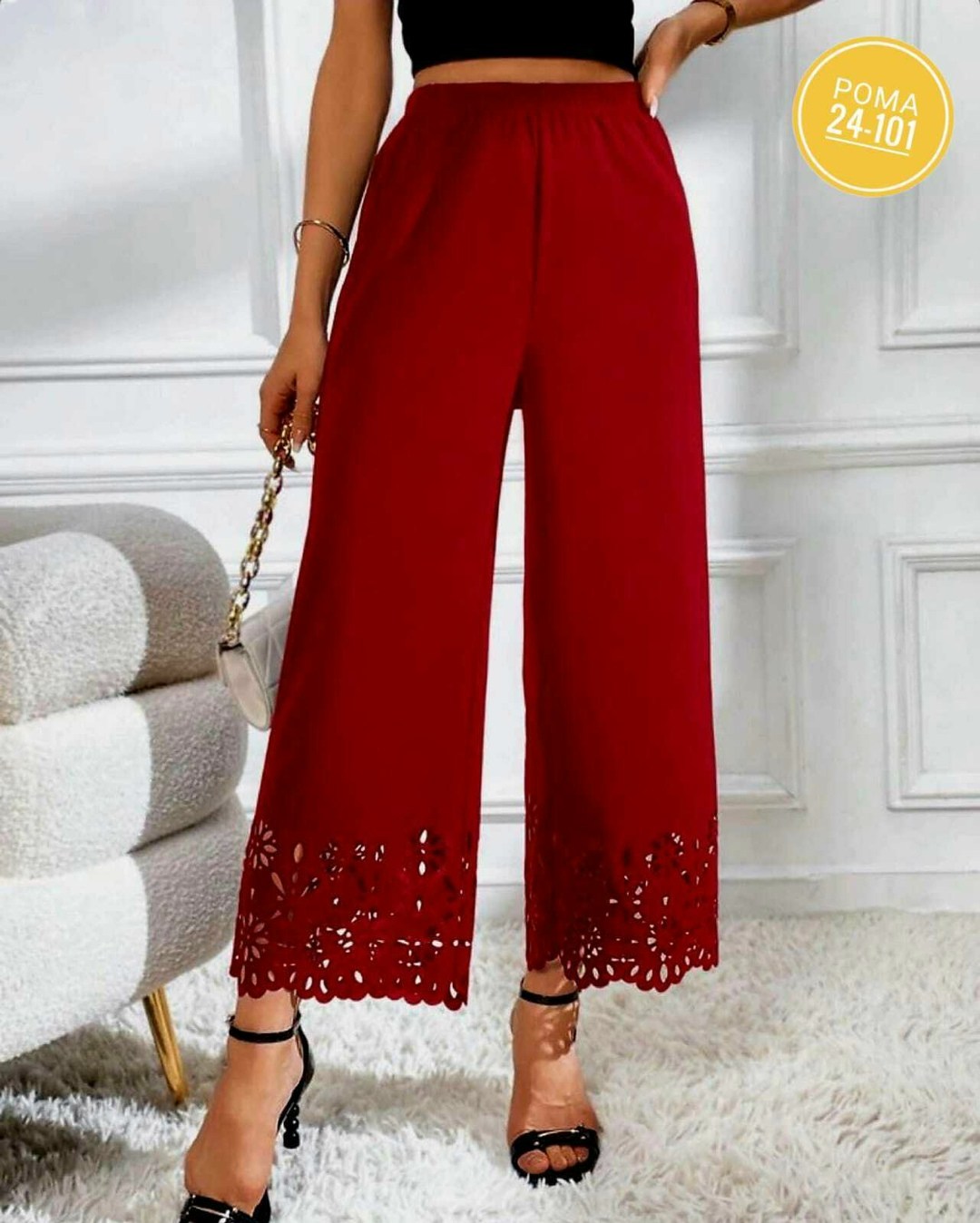 элегантные брюки,широкие брюки,брюки модные,кружевные брюки,повседневные брюки