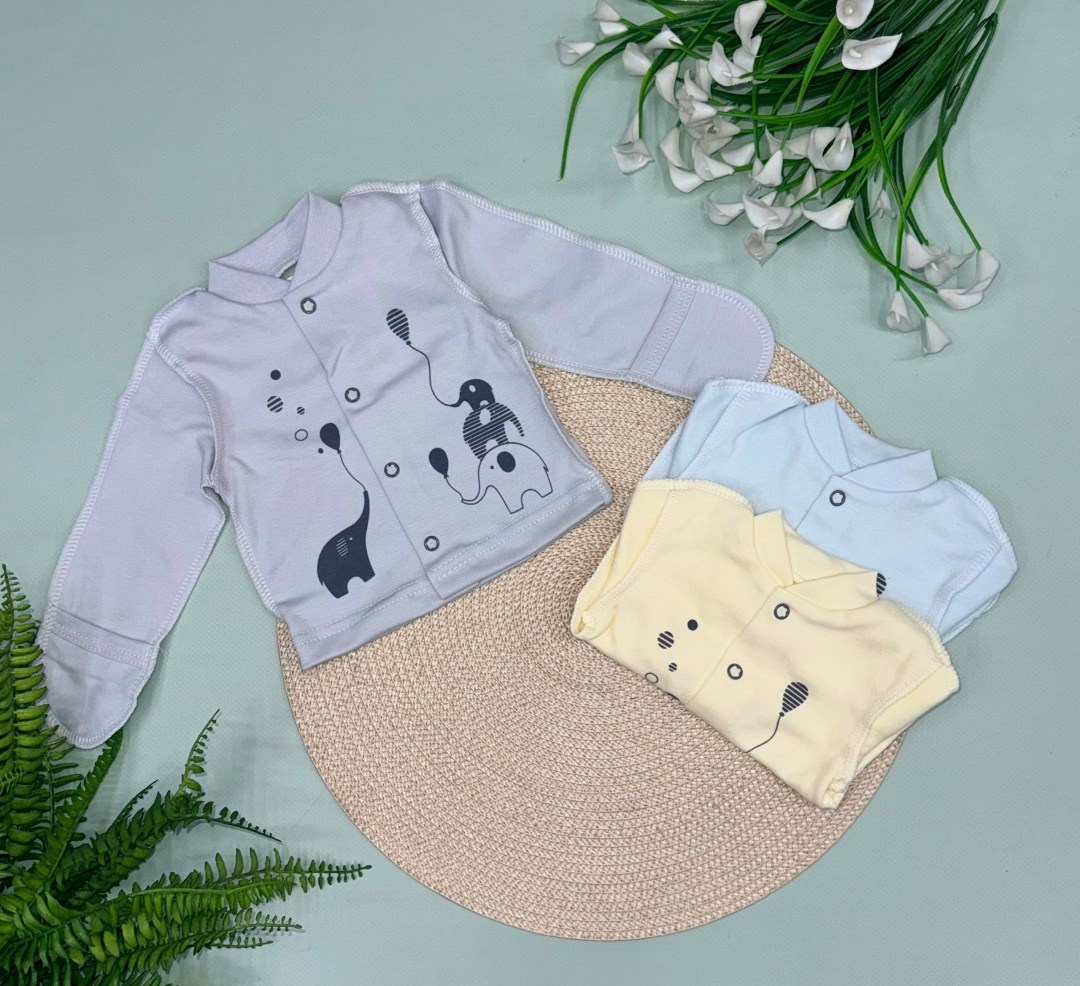 кофточка для новорожденного,кофточка для малыша,кофта для новорожденного,одежда для новорожденного,кофточка для новорожденных на пуговицах набор 3 шт