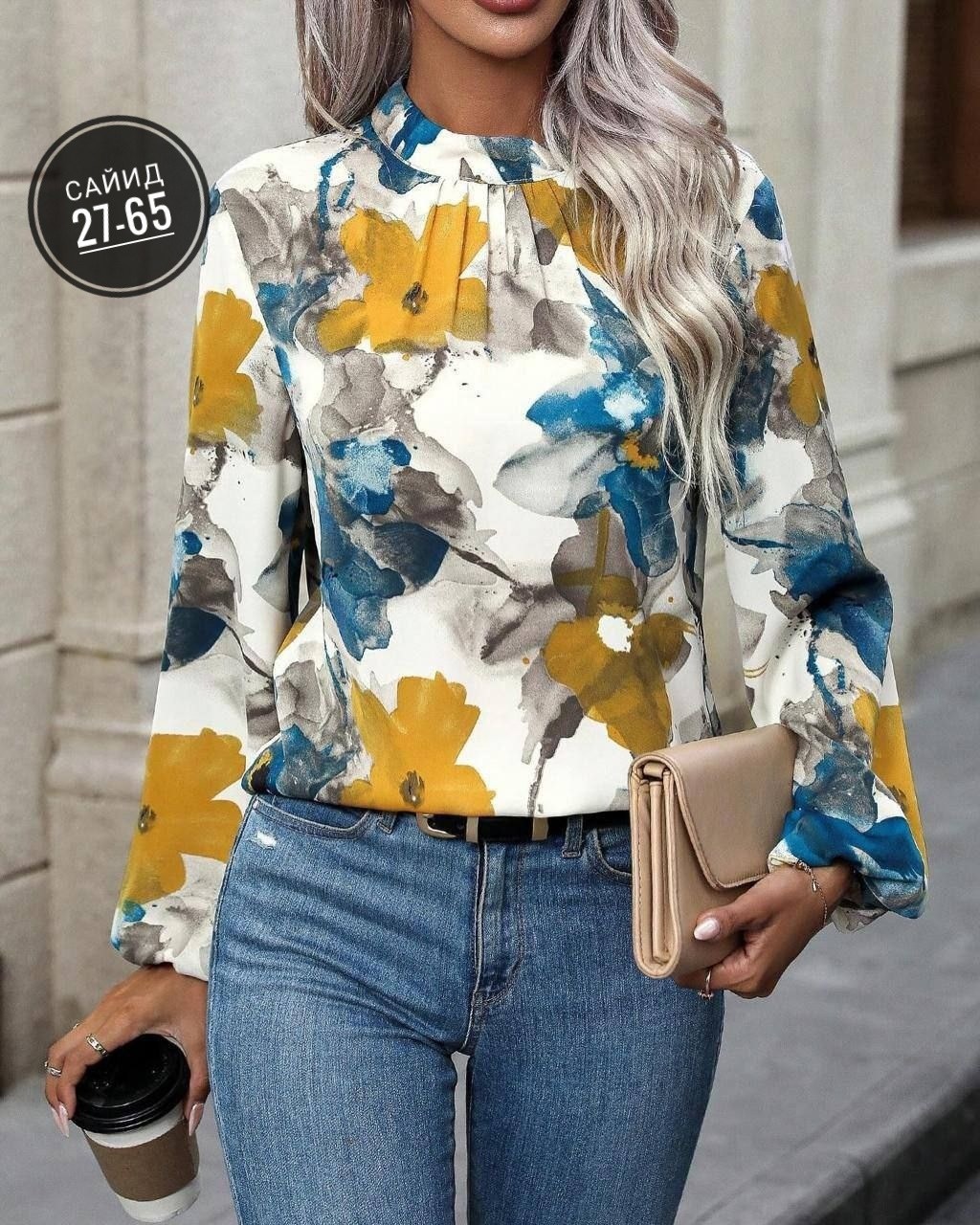 модная женская блузка,модная блузка,женская блузка с цветочным принтом,блуза с цветочным принтом,блузка с цветочным принтом