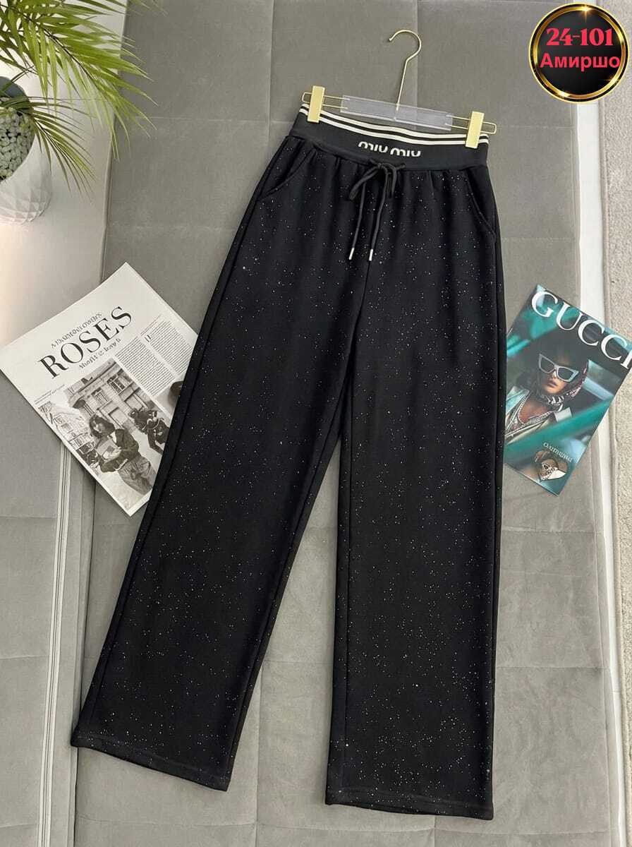штаны палаццо женские утепленные с люрексом,штаны,спортивные брюки женские,женские джинсы,штаны женские