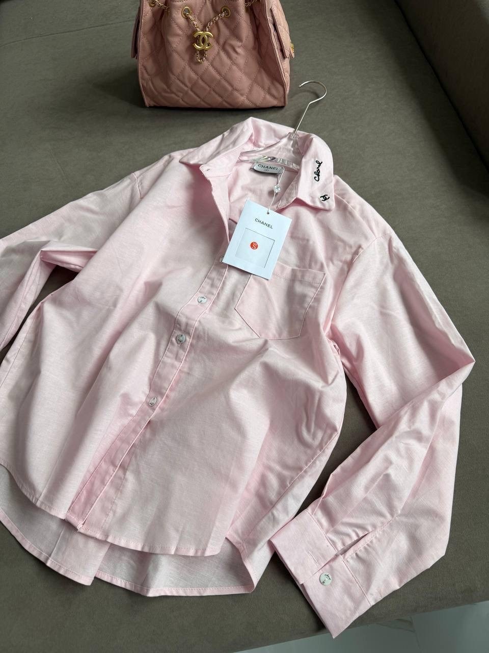 женская рубашка,рубашка женская розовая,рубашка стильная,розовая рубашка,костюм шанель розовый