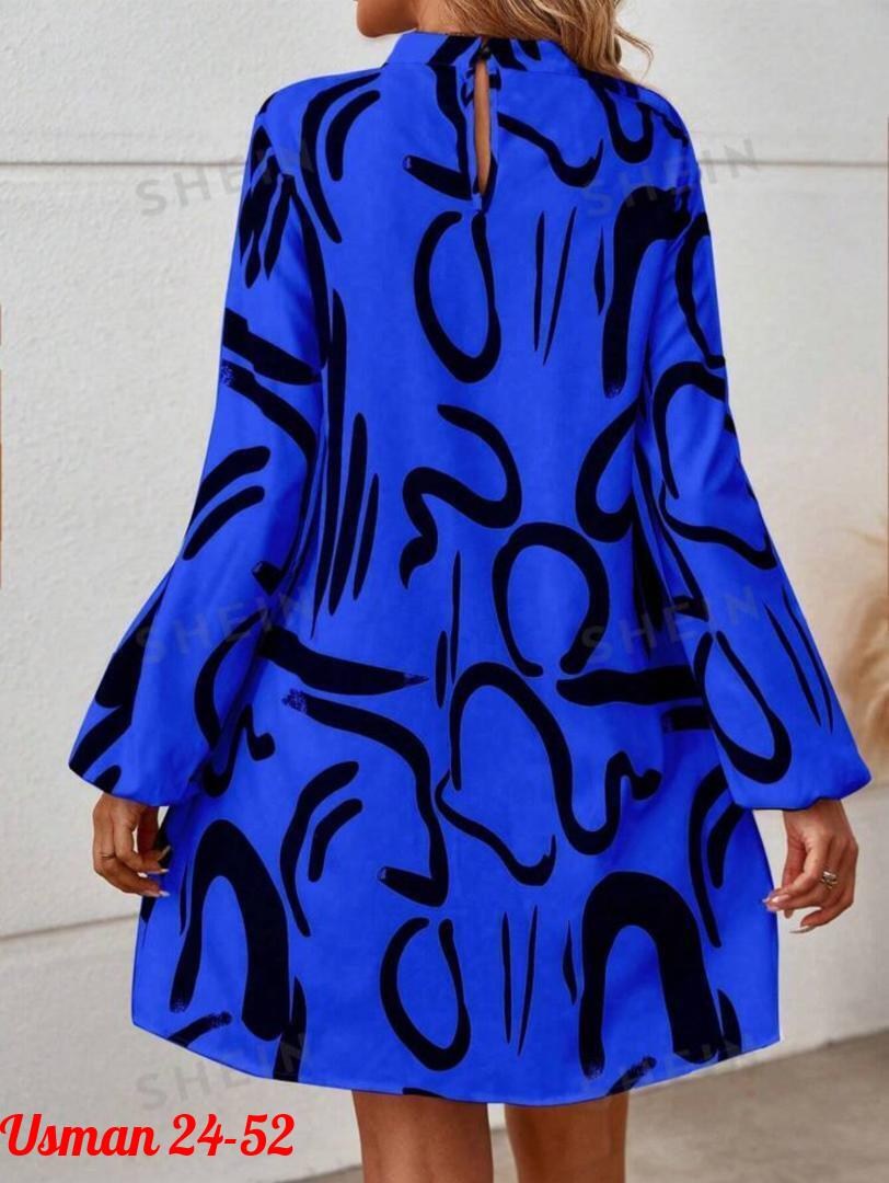 женское платье с принтом,платье туника,женская платье,модное платье,женское платье с рукавами