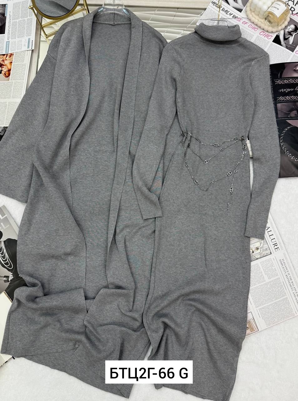 платье кардиган,кардиган вязаное,женский вязаный комплект платье с кардиганом,платье с кардиганом вязаный трикотаж happyfox,трикотажное платье