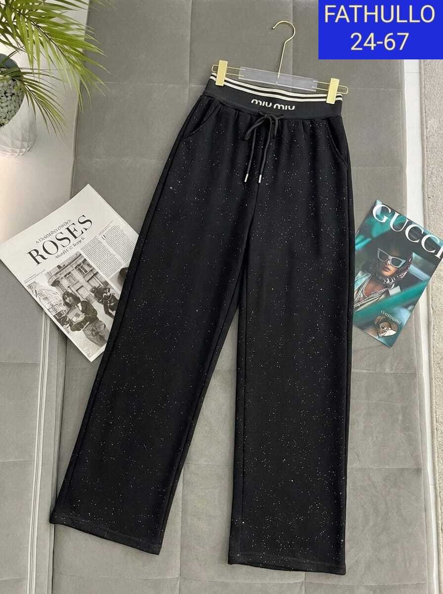 брюки со стразами,штаны женские,штаны палаццо,брюки спортивные женская,штаны палаццо женские утепленные с люрексом