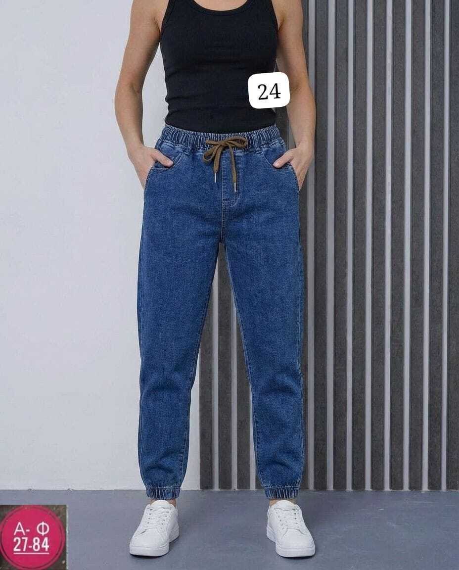 джинсы женские,женские базовые джинсы на резинке,джинсы на резинке женские,женские джинсы бананы,джинсы на резинке