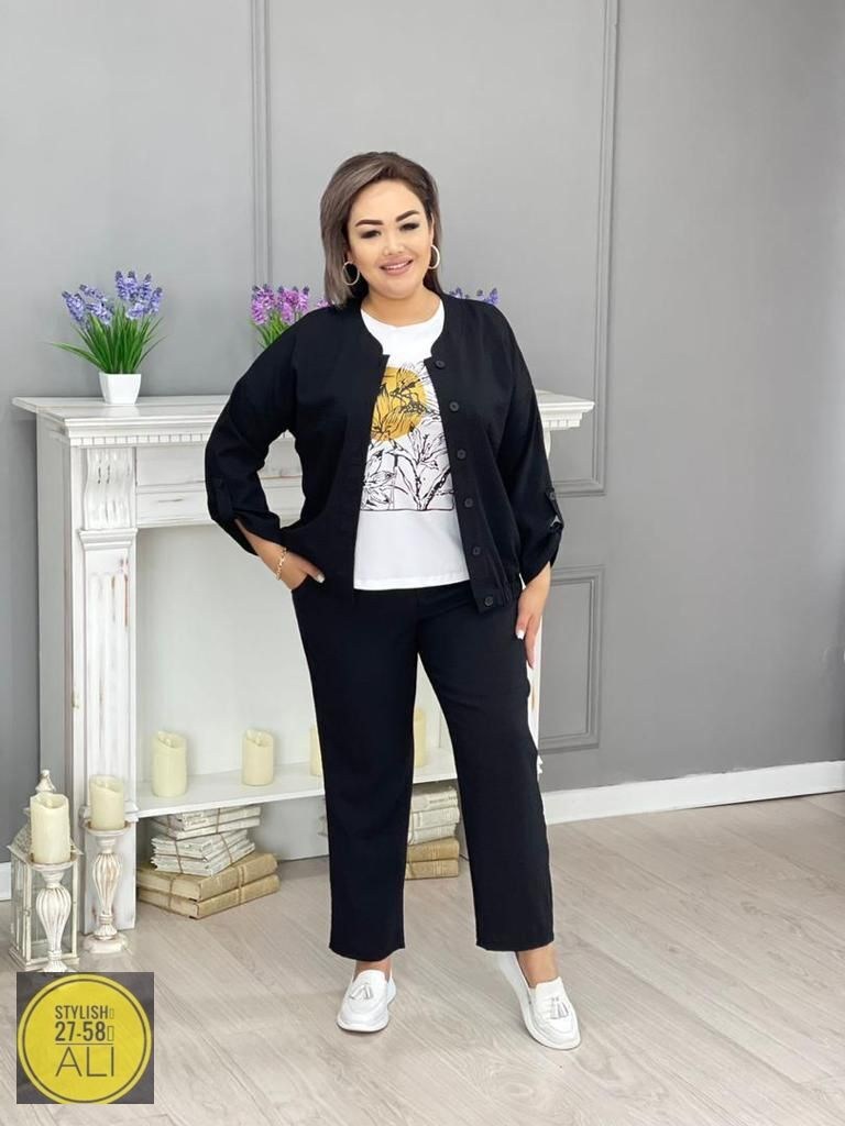 костюм женский,костюм женский лапша,женский костюм двойка,костюм с брюками,комплект костюм