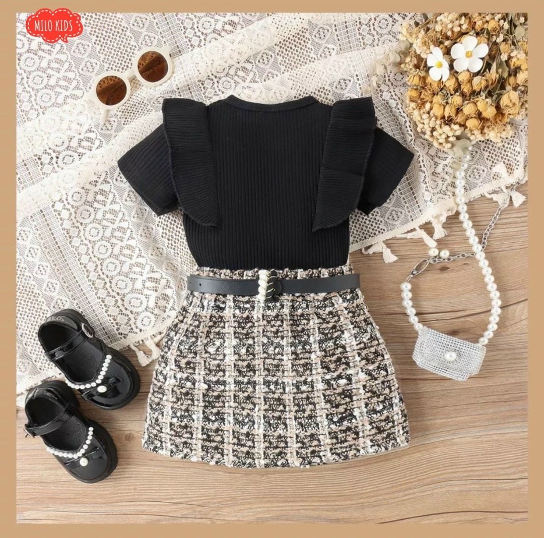 комплект одежды для девочек,костюм с юбкой для девочки,костюм с юбкой,комплект одежды для маленьких девочек,кофта и юбка