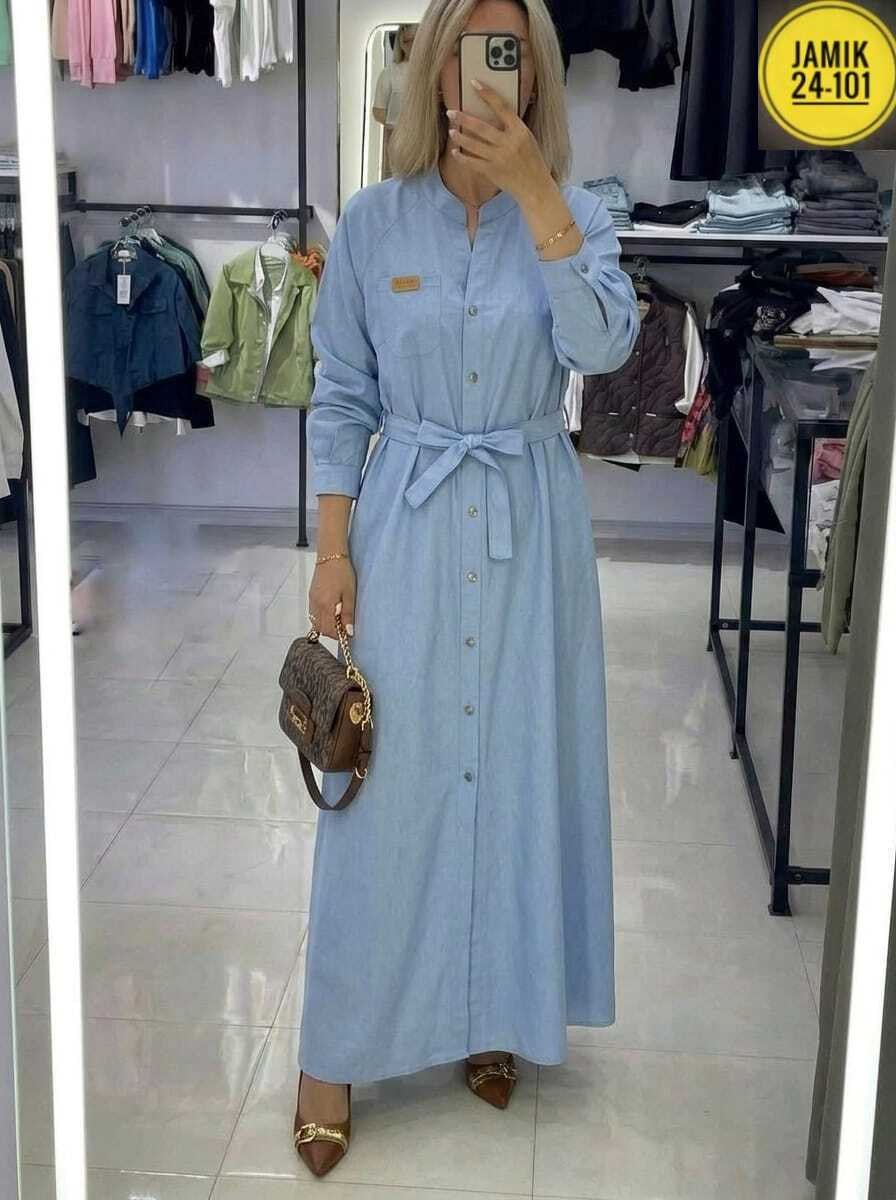 джинсовое платье,джинсовое платье сарафан миди style spark цвет деним голубой,женское джинсовое платье,джинсовое платье сарафан миди style spark,джинсовое платье миди