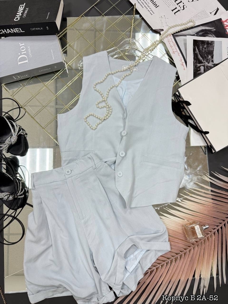 женские жилеты,белая одежда,летние костюмы,костюм с шортами