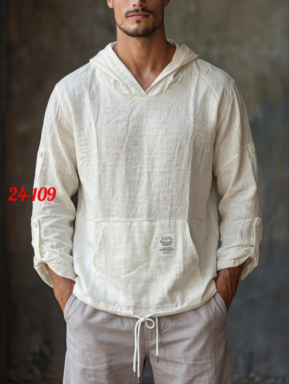 рубашка мужская с капюшоном,туника с капюшоном,рубашка с капюшоном,рубашка лен с капюшоном мужская,льняная рубашка мужская