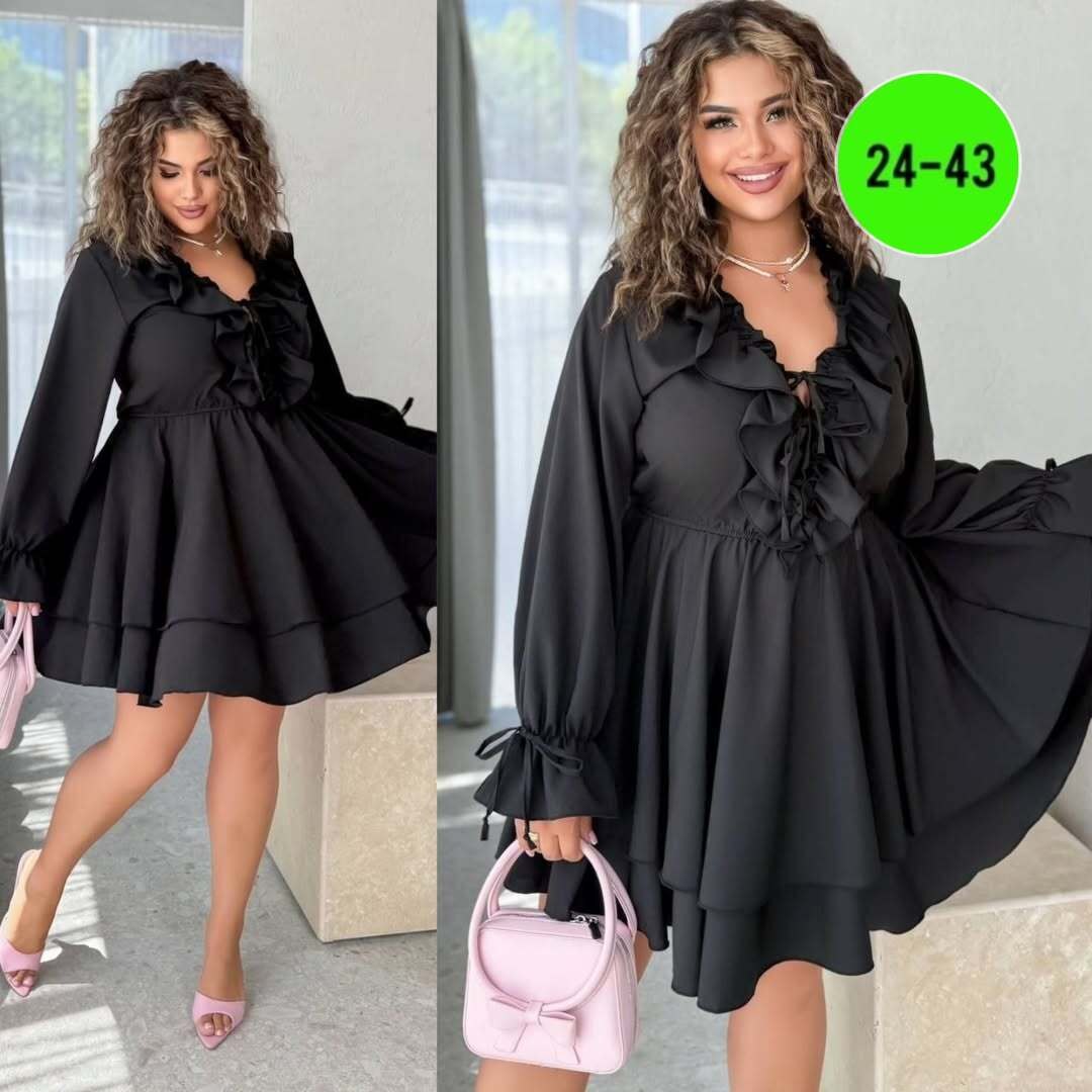 платье женское,платье,модное платье,платье черное,шифоновое платье