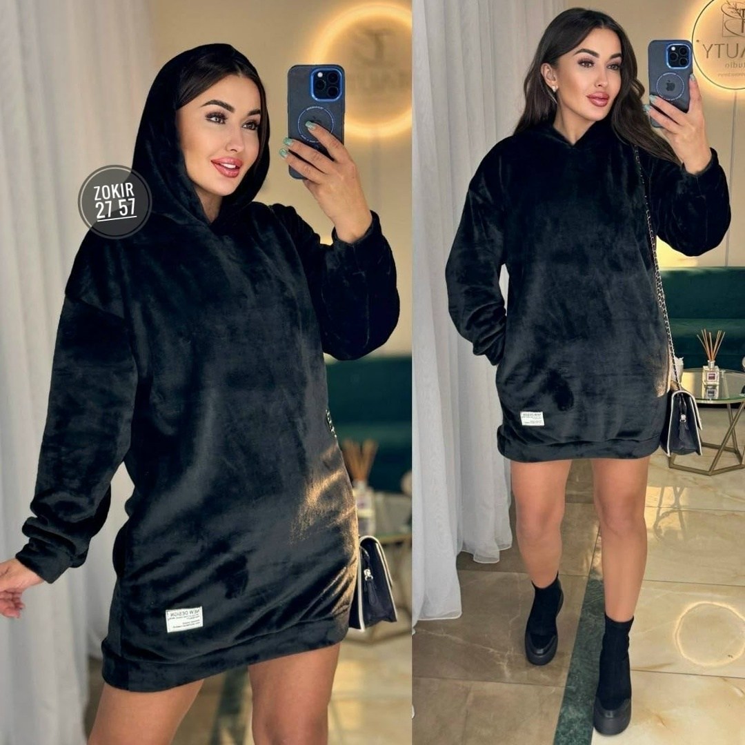 платье с капюшоном теплое,туника женская с капюшоном,платье с капюшоном,платье худи с капюшоном,платье худи теплое