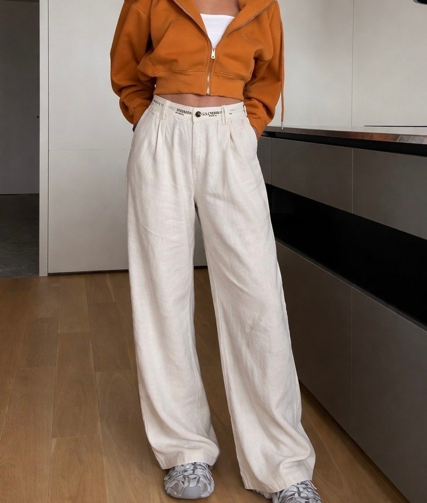 брюки палаццо,брюки палаццо женские горчичные,брюки палаццо горчичные,льняные брюки палаццо,льняные брюки