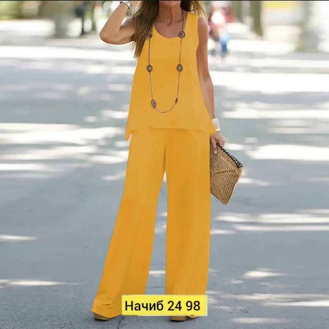 женские летние костюмы,женские брючные костюмы,брюки с широкими штанинами,летние костюмы,широкие брюки