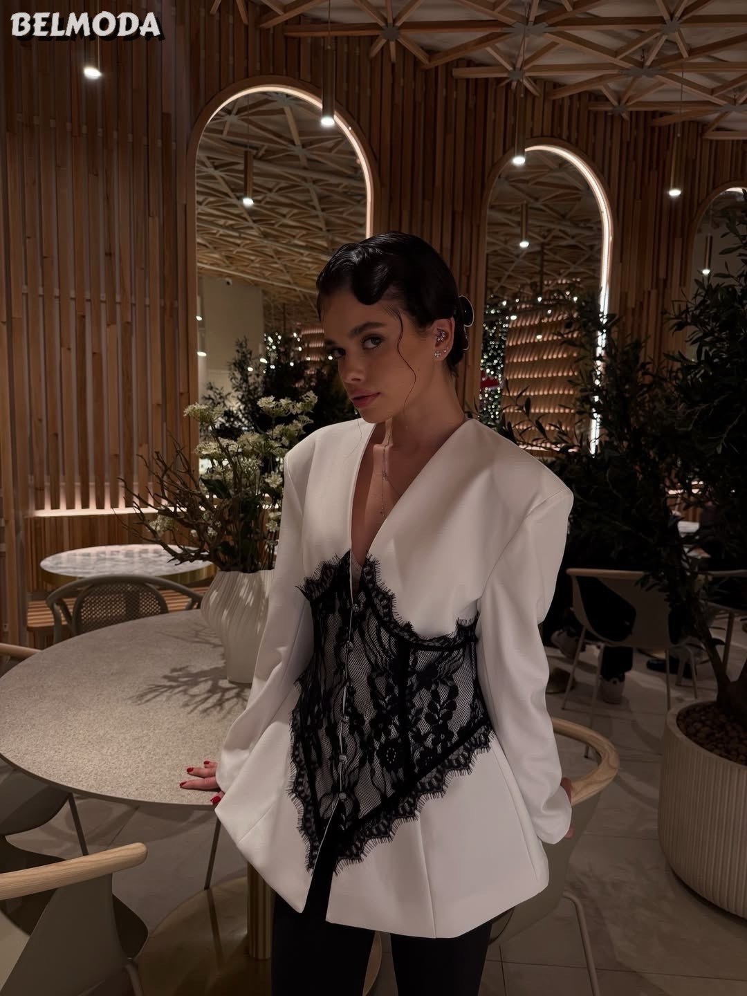 пиджак с кружевом,платье пиджак с кружевом,стильные наряды,элегантное платье