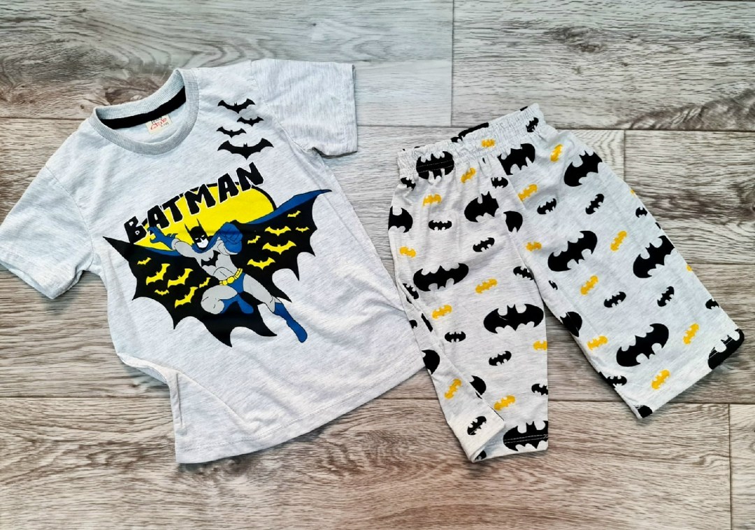 пижама детская для мальчиков,пижама для мальчика,пижама с бэтменом для мальчика,пижама для мальчика со штанами,пижама бэтмен для мальчика