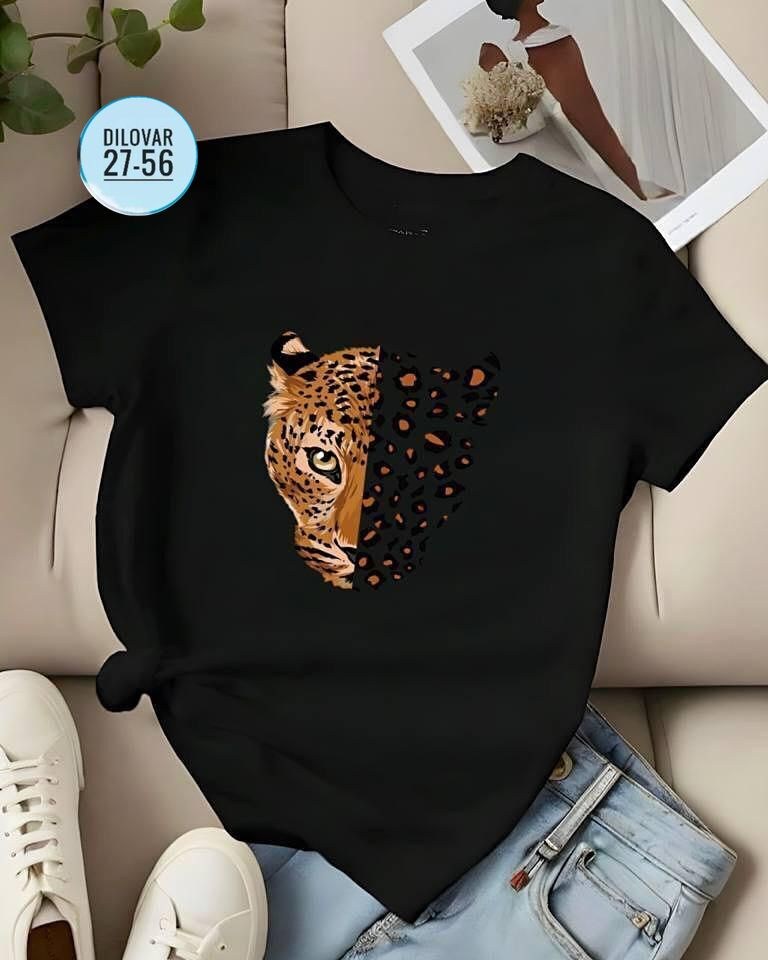 женская футболка,футболка с леопардом,женские футболки с принтом,футболки модные,футболка с леопардовым принтом