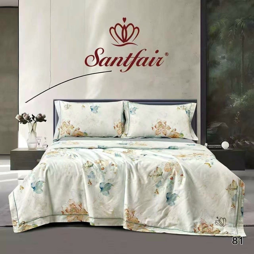 комплект постельного белья с одеялом santfair,комплект постельного белья с одеялом blumarine,комплект постельного белья с одеялом,комплект постельного белья,роскошный комплект постельного белья