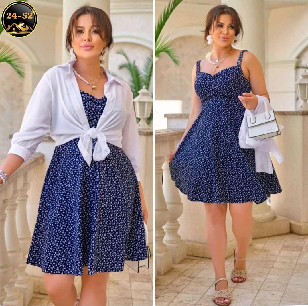 платье летнее женское,платье летнее,сарафан с рубашкой,приталенное платье,сарафан с кофтой